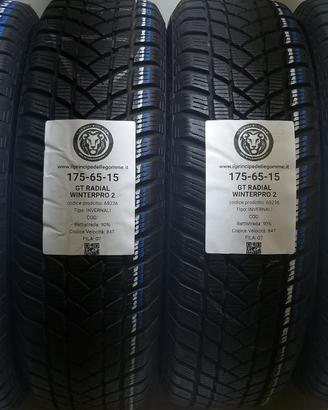 4 GOMME 175 65 15 GT RADIAL A68236