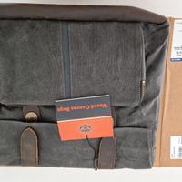 Borsa Harley Davidson Messenger Waxed Canvas