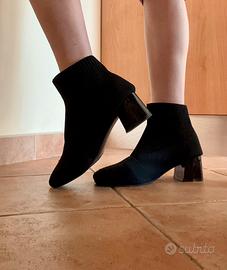 scarpe vintage sock boots anni 2000 y2k