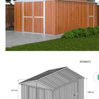 casetta attrezzi lamiera zincata 15 mq