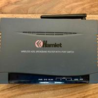 Modem Router ADSL WIFI Wireless Hamlet perfetto