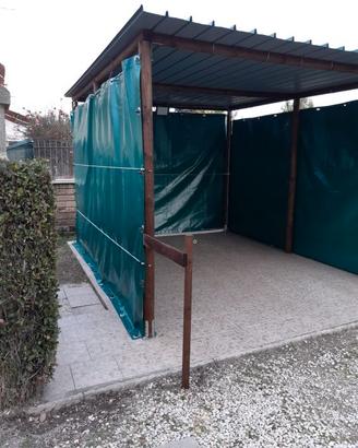 Teloni ignifughi carport