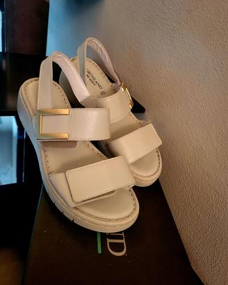 sandali donna bianchi tg37