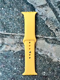 Cinturino Apple Watch Sport 45mm Giallo S/M