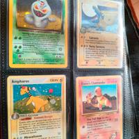 carte Pokemon vintage e modern 