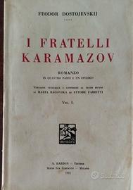 F. Dostoevskij I fratelli Karamazov  v. I