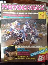 rivista MOTOCROSS numero 7 del 1985