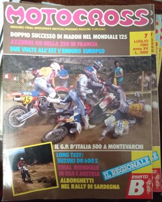 rivista MOTOCROSS numero 7 del 1985