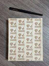 Scatola vintage con 18 portapennini Presbitero
