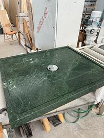 Piatto doccia marmo verde Guatemala