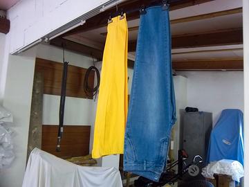 Jeans Olte  T. 2- Pant Giallo Ragno T. S