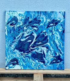 Quadro Astratto moderno Acrilico 60x60