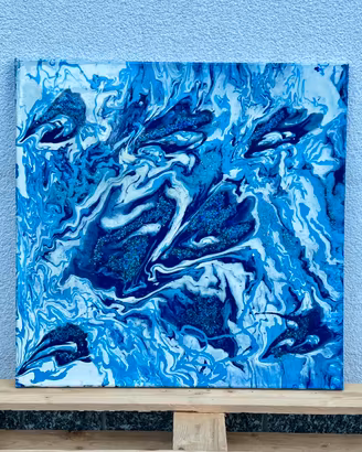 Quadro Astratto moderno Acrilico 60x60