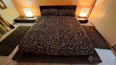  letto più comodini stile giapponese