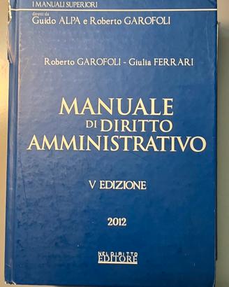 Manuale Diritto Amministrativo Garofoli V ed. 2012