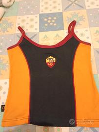 Canotta AS Roma Vintage Anni 2000 - Prodotto Uffic