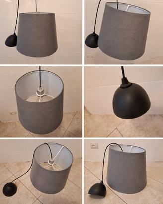 Lampada a sospensione IKEA con paralume