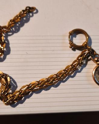 Antica catena per orologio da tasca