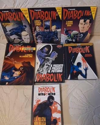 Lotto 7 fumetti Diabolik speciali