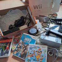 Nintendo Wii con giochi