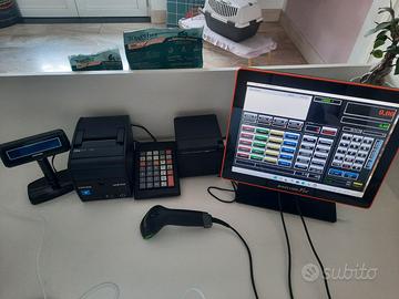 Sistema di cassa completo per attività commerciali