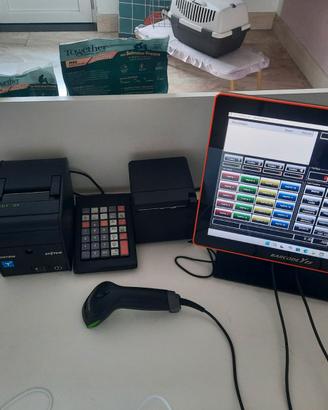 Sistema di cassa completo per attività commerciali