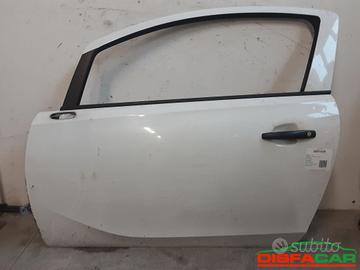 Opel Corsa E sportello sinistro bianco