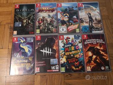 Nintendo switch giochi 