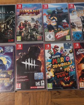 Nintendo switch giochi 