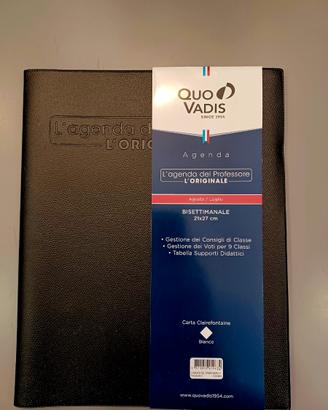 Agenda professore Quo vadis 2025-26