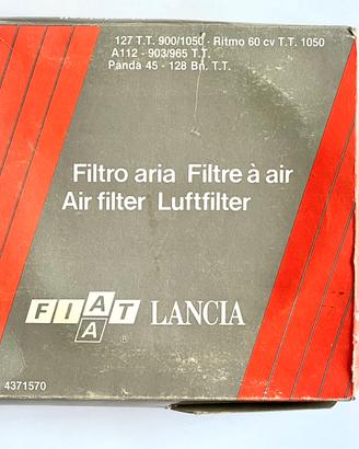 Filtro aria FIAT A112 d’epoca vintage anni ‘80