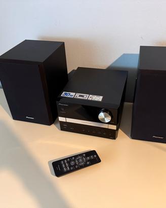 Stereo Micro Hi-Fi Pioneer 30W (CD, USB, FM)