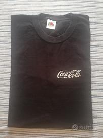maglietta nera Coca-Cola 