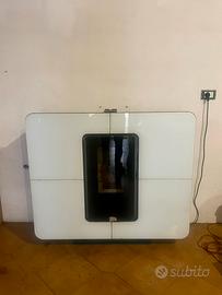 Stufa pellet thermorossi slimquadro 11kw