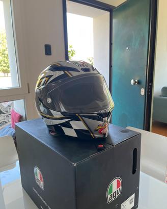 Casco AGV corsa R replica loris Capirossi