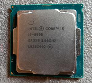Intel core i5 8500 3.00Ghz Microprocessore cpu
