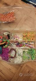 scatola con elastici per fare braccialetti