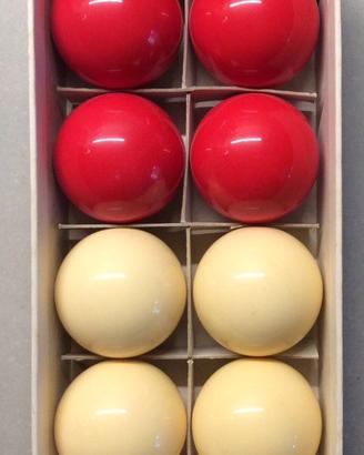 8 BILIE DA BILIARDO PER GIOCO BOCCETTE