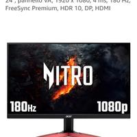 acer nitro kg241y 24 pollici