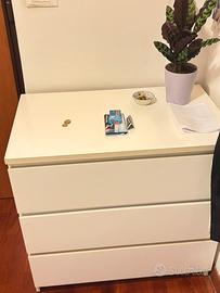 Cassettiera IKEA MALM con 3 cassetti