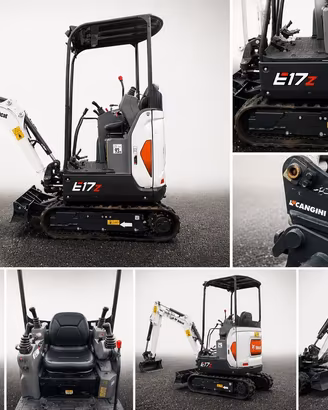 MINIESCAVATORE BOBCAT E17Z IVA INCLUSA 02-2025