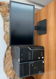 pc fissi ricambi + monitor