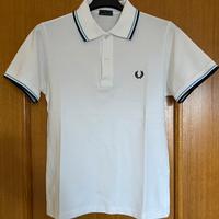Polo Fred Perry tg. 14 anni Bianco