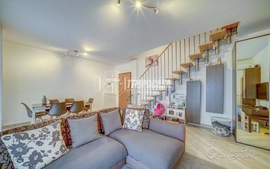 SAMARATE - TRILOCALE DUPLEX CON BOX E CANTINA