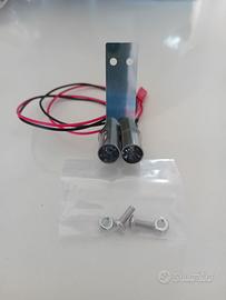 Simulazione Scarico Rc Doppio 2 Luci Led Drift