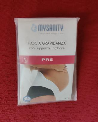 Fascia gravidanza bianca XL