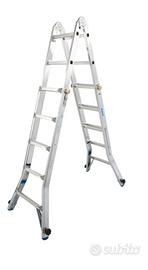 Scala telescopica 5 gradini.