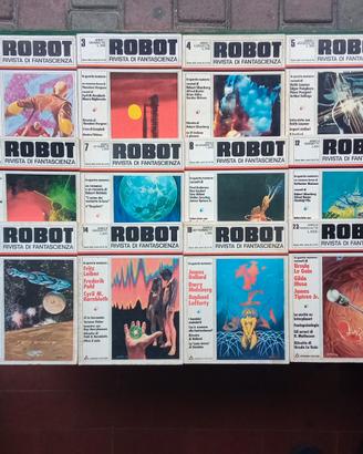 12 ROBOT Rivista di Fantascienza a 19 euro