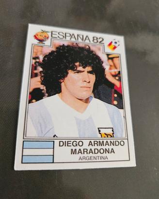 Figurina Maradona España 82 Argentina