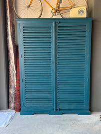 Armadio 2 ante industriale - vintage
